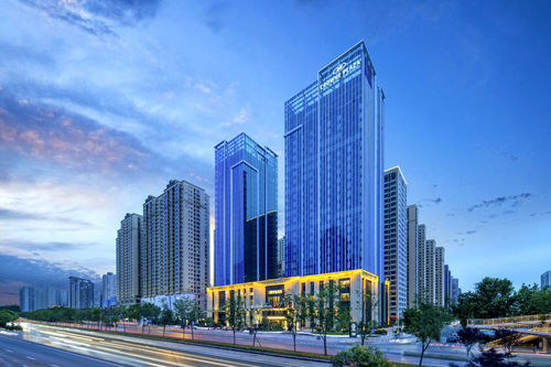 mais recente caso da empresa sobre Crowne Plaza Xi'an Guangcheng