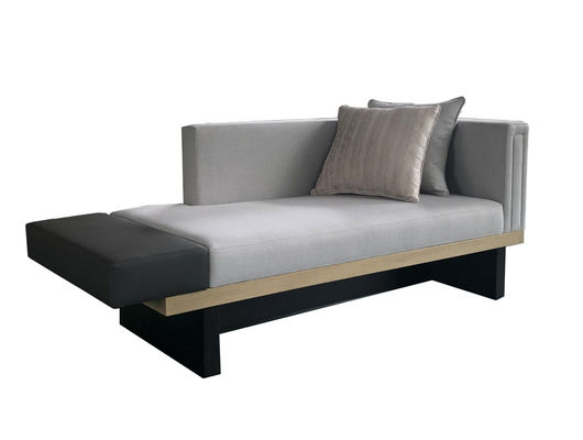 Mobília luxuosa contemporânea ISO9001 185*75*75cm de Chaise Lounge Chair Eco Light