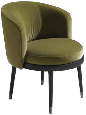 O veludo verde do Multifunctionality preside a cadeira de jantar contemporânea do lazer das cadeiras