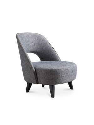 Lazer luxuoso Gray Armchair Stability moderno da mobília da luz ISO9001