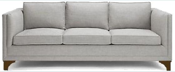 ISO longo à moda durável 14001 de Grey Living Room Furniture 200*87*80cm Gray Sofa