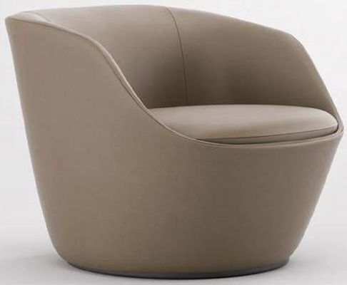 mobília luxuosa leve Sofa Chair Wearproof de couro moderno de 730*730*760mm