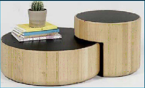 a mesa de centro contemporânea preta ajustou a mobília do quarto do hotel do ODM ajustou-se de múltiplos propósitos
