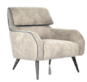 Modern Style Sofa Solo de 5 estrelas com padrão de hotel 830*870*980