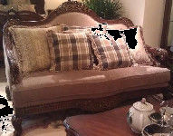 Abrasão de couro do OEM Sofa European Style Furniture Anti do ODM