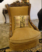 da mobília europeia do estilo de 94*108*125cm século meados de Sofa Chair Odorless moderno