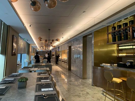 A mobília da madeira maciça de ASCOTT ajustou grupos de sala de visitas para o ODM dos apartamentos