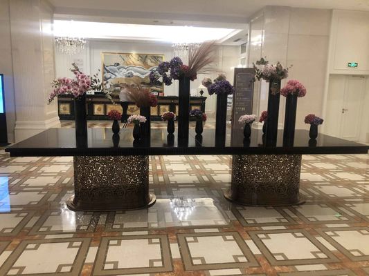 a mesa de jantar feita sob encomenda de 5 estrelas do hotel internacional do hotel ajustou Sofa Set personalizado impermeável Wearproof