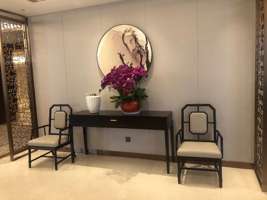 a mesa de jantar feita sob encomenda de 5 estrelas do hotel internacional do hotel ajustou Sofa Set personalizado impermeável Wearproof