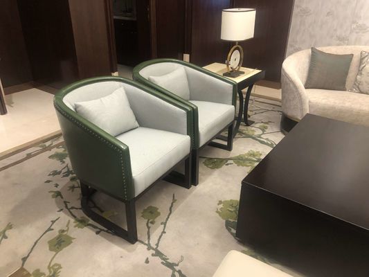 a mesa de jantar feita sob encomenda de 5 estrelas do hotel internacional do hotel ajustou Sofa Set personalizado impermeável Wearproof