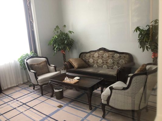 a mesa de jantar feita sob encomenda de 5 estrelas do hotel internacional do hotel ajustou Sofa Set personalizado impermeável Wearproof