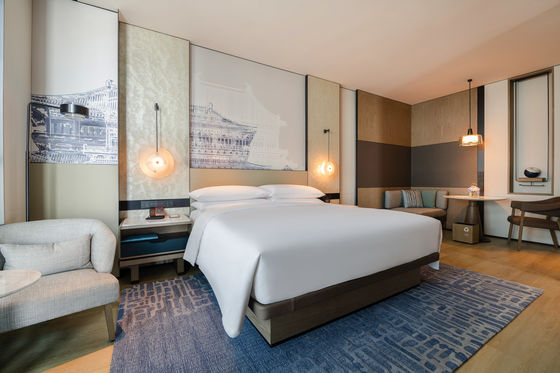 Dimensões do produto 86 X 64 X 48 polegadas Mobiliário de quarto de hotel 2 mesas de noite