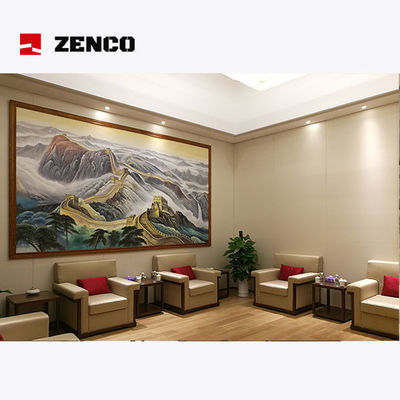 Novo conjunto de sofá único de estilo chinês, tamanho 1000*850*850mm, sala de reuniões de hotel adequada