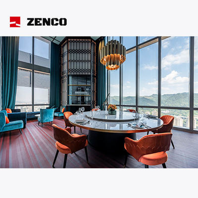 Conjunto de mobiliário de hotel e restaurante Inclui mesa de jantar elétrica com cadeiras de jantar correspondentes