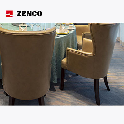 Conjunto de mobiliário de restaurante de hotel feito de madeira de cinza maciça, de tamanho personalizável