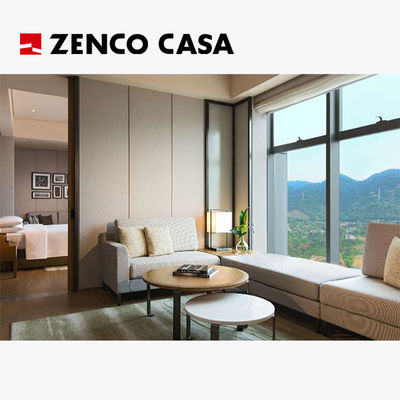 Conjunto de móveis para quartos de hotel feitos de materiais duráveis e ecológicos