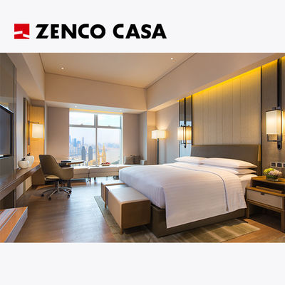 Conjunto de móveis para quartos de hotel feitos de materiais duráveis e ecológicos