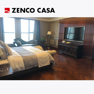 Conjunto de mobiliário de quarto de hotel de estilo europeu clássico