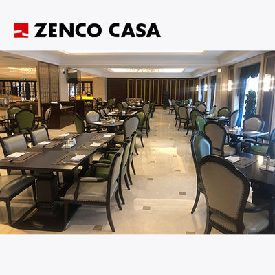 Hotéis Restaurantes Mobiliário Vintage Elementos de Madeira Sólida Mesa e Cadeiras