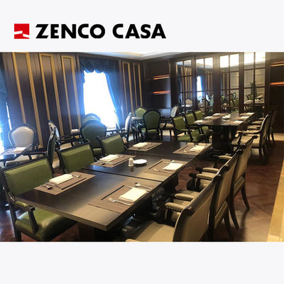 Hotéis Restaurantes Mobiliário Vintage Elementos de Madeira Sólida Mesa e Cadeiras