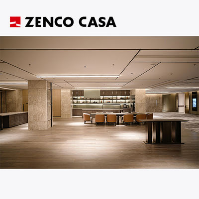 O conjunto de mobiliário do hotel inclui uma mesa de chá longa e 10 cadeiras.