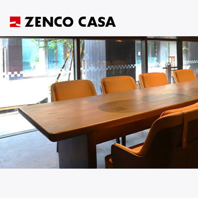 Mobiliário de hotel e restaurante, incluindo mesa de jantar moderna e cadeira de jantar confortável