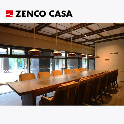 Mobiliário de hotel e restaurante, incluindo mesa de jantar moderna e cadeira de jantar confortável