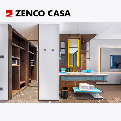 Características étnicas Set de mobiliário para quartos de hotel, incluindo cama de casal