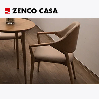 Moderno estilo mobiliário de madeira maciça conjunto com mesa de café e cadeira de estar