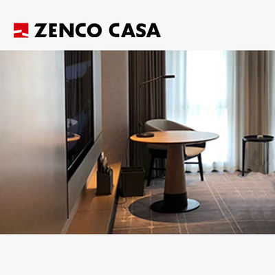 ISO14001 Mobiliário de quarto de hotel de estilo moderno Inclui camas de casal e armário de cama