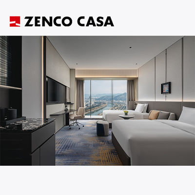 Mobiliário de sala de reuniões de hotel com conjunto de mesa e cadeira